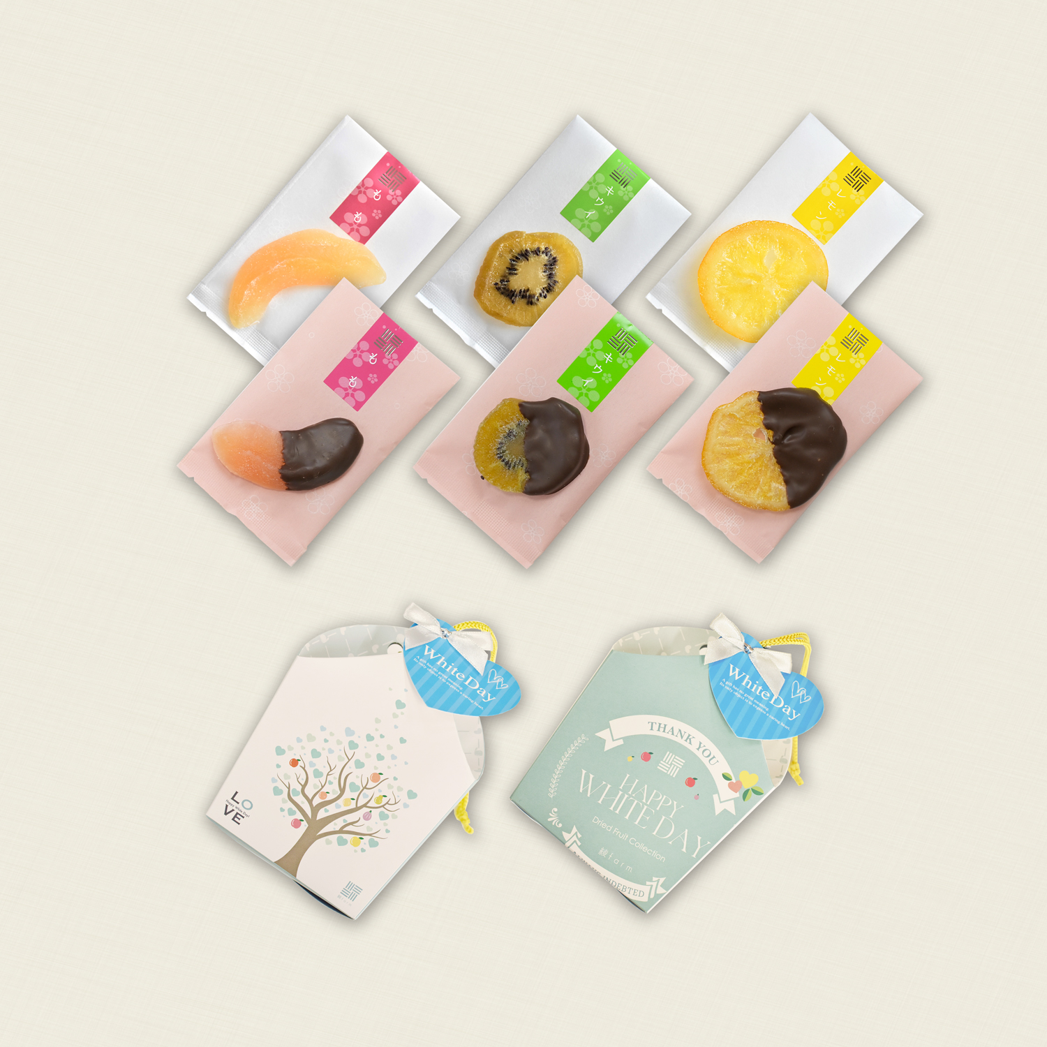 【2026年2月20日17時～3月9日15時までの期間限定販売】綾farmセミドライホワイトデーショコラミックス　6袋入(各2袋入)